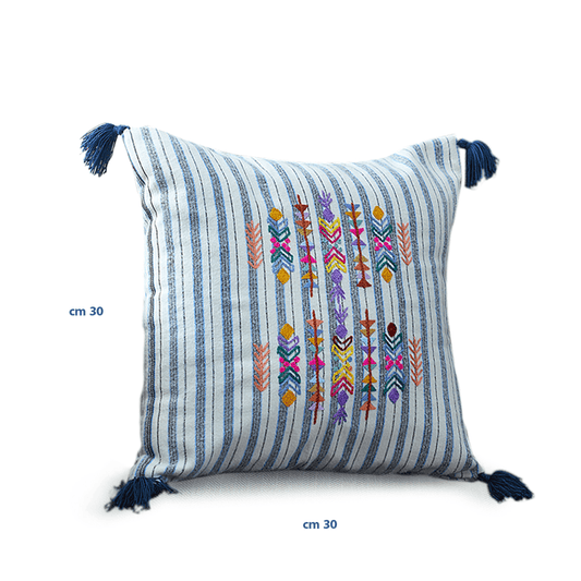 Embroidered Castor Cushion وسادة كستور مطرز