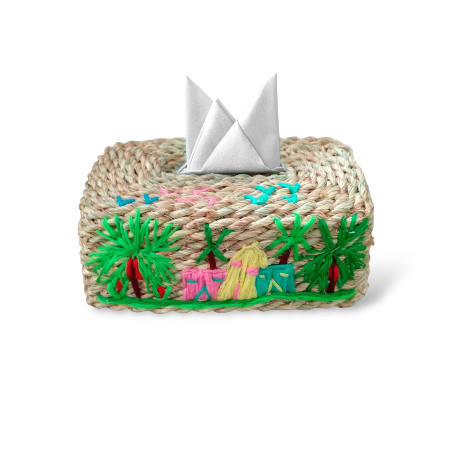 Halfa tissue box. علبة مناديل حلفا