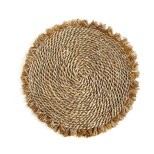 Placemats Halfa with ouya مفرش اطباق حلفا بقوية