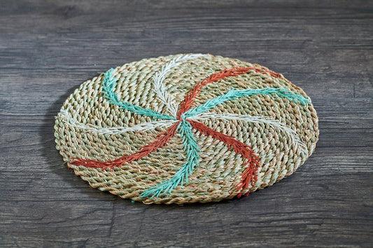 Embroidered Halfa Placemats H. مفرش اطباق حلفا مطرز