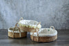 Halfa plate round with pouch and Qouya Aisha. طبق حلفا دائري بجراب وقوية عياشة