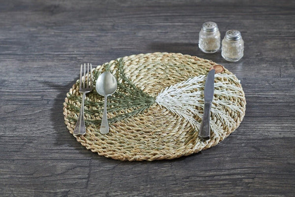 Embroidered Halfa Placemats E. مفرش اطباق حلفا مطرز