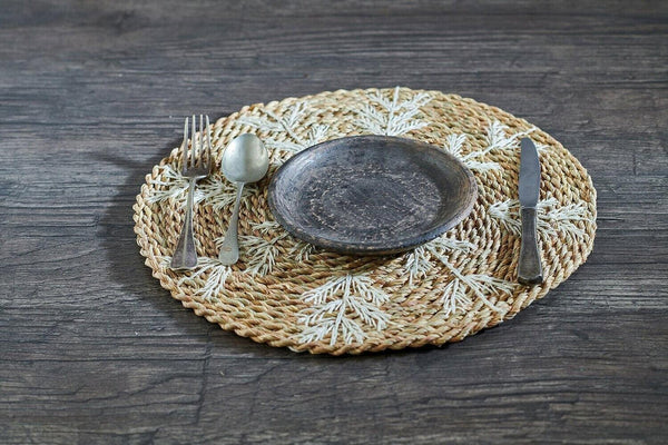 Embroidered Halfa Placemats B. مفرش اطباق حلفا مطرز