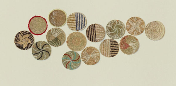 Embroidered Halfa Placemats B. مفرش اطباق حلفا مطرز