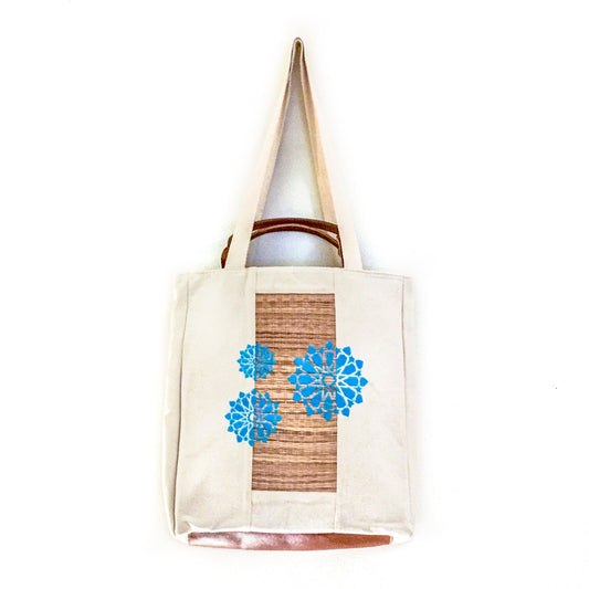 Fabric Laptop Bag with Embroidered Arjun حقيبة لاب توب قماش مع عرجون مطرز