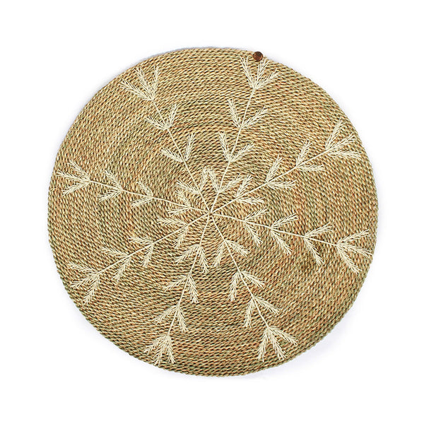 Embroidered Halfa carpet سجادة حلفا مطرزة