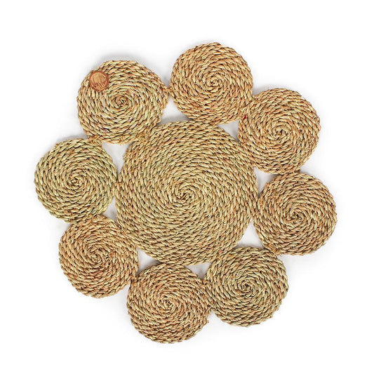 Halfa circles45. مفرش حلفا دوائر